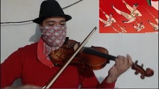 Hombres de acción  Mulan Cover Violin [upl. by Llerdnek]