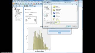 Tutorial SPSS Output to PDF Document [upl. by Rodger941]