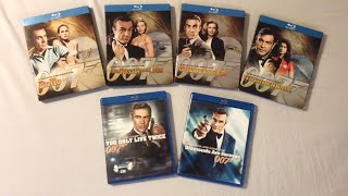 Sean Connery James Bond Movies 19621971  Blu Ray Discussion Review and Unboxing [upl. by Maffei]