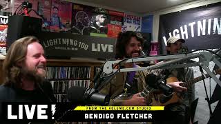 Bendigo Fletcher performing “Retail Lord” and “Sugar In The Creek”  Live at Lightning 100 [upl. by Dleifyar293]