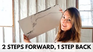 😱 Crazy Progress Month 2 Home Remodeling Update [upl. by Carrol]