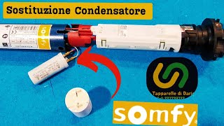 Motore Somfy tapparelle come sostituire il condensatore con meno di 10 euro 😉 [upl. by Atnohs940]