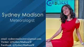 Sydney Madison Meteorologist Reel 2024 [upl. by Grimbal]