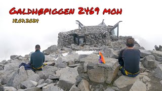 Fjelltur Galdhøpiggen 2469 moh  Jotunheimen  20240718  4k [upl. by Eadahs563]