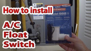 How to install and connect RectarSeal AC float switch in 5 min [upl. by Penrose]