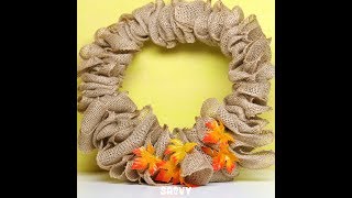 Burlap Wreath [upl. by Gentry171]