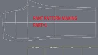 The Ultimate Pant Pattern Making Formula by Md Rubel  Learn with Lactra Software [upl. by Tnilf]