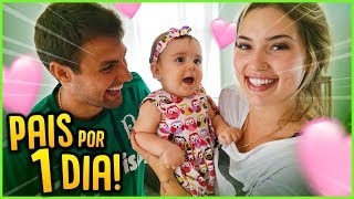 FOMOS PAIS POR 24H   TIVEMOS UMA FILHA   REZENDE EVIL [upl. by Christiano]