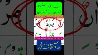 Learn to Read Quran quran fyp feedshorts quranlearning quranforall tajweed learnnooraniqaida [upl. by Nonnad941]