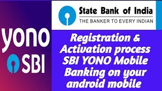 YONO SBI  How to activate yono app amp How to create Internet banking user id on your mobile [upl. by Arondel]