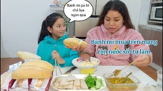 Hai Mẹ Con Ăn Bánh Mì Chan Nước Gợi Nhớ Tuổi Thơ Quê Nhà Đồng Nai [upl. by Netnert56]