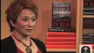 Elizabeth George Interview about Careless In Red [upl. by Ulund274]