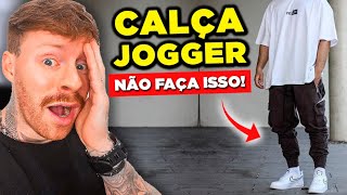 4 GAFES ao usar CALÇA JOGGER que DESTROEM o Visual e você não percebe [upl. by Hanson]