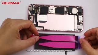 DEJIMAX replace iphone 6s battery details install battery for iphone 6S [upl. by Will]