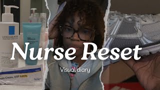 Reset Vlog reset with me after working 5 shifts in a row in the NICU [upl. by Greerson]