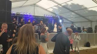 Sarah Collins amp Keep The Faith Northern Soul Band at Stone Valley Fest 2017 [upl. by Enitnemelc]