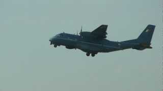 CASAIPTN CN235 Takeoff from Oxford [upl. by Hoebart510]