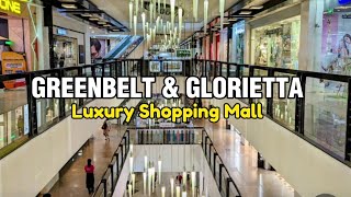 GREENBELT amp GLORIETTA SHOPPING MALL Makati City Metro Manila [upl. by Estrin]