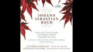 Bach  Sonatas for Viola da Gamba and Cembalo  Vittorio amp Lorenzo Ghielmi [upl. by Koressa25]