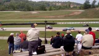 Big Spec Miata crash at the 2013 SCCA Runoffs from Turn 7 [upl. by Idona316]