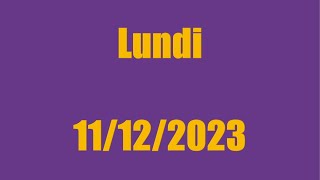 TIRAGE EURO DREAMS DU LUNDI 11 DÉCEMBRE 2023 [upl. by Dhar]