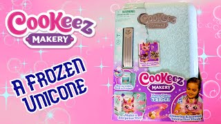 Cool Reveal  Cookeez Makery Freezy Cakez Fridge  Unicorn Cake  Collector Review amp Toy Unboxing [upl. by Asi]