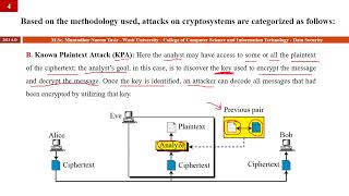 702 شرح COA  KPA  CPA  CCA  Attacks of Cryptosystems [upl. by Alhan]