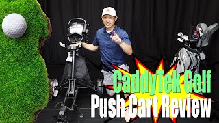 Best Golf Push Cart Under 150  Caddytek CaddyLite 115 V3 Amazon [upl. by Anna-Diane]