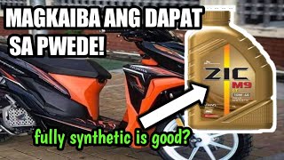 MANUAL ENGINE OIL PWEDE NGA BA ITO GAMITIN SA SCOOTER [upl. by Airdnaxela]