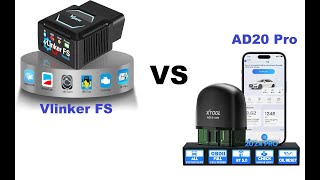 VLinker FS vs AD20 Pro İnceleme [upl. by Fidele610]