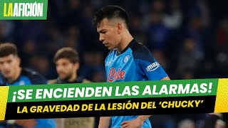 Revelan gravedad de la lesión de Chucky Lozano ¿Sera baja del Tri [upl. by Eireva]