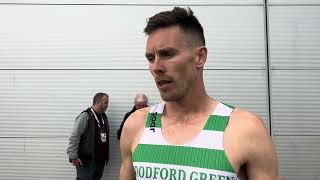 Phil Norman on missing out on the UK Olympic steeplechase standard at his last ever championships [upl. by Ssitruc436]