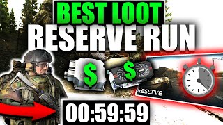 PVE RESERVE LOOT RUN CHALLENGE Escape From Tarkov PVE [upl. by Rowe]