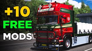 10 ETS2 Mods You NEED to be Playing With [upl. by Anairt274]