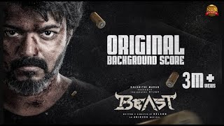 BEAST  Original Background Score  Thalapathy Vijay  Sun Pictures  Nelson  Anirudh  Pooja Hegde [upl. by Aloisia]