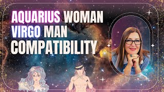 Aquarius Woman amp Virgo Man  Love Compatibility  Zodiac Sign [upl. by Haukom]