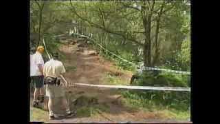 NAMBS June 1999 Dh Mountain Bike race Guise cliff Pateley Bridge Part 1 [upl. by Ysdnil]