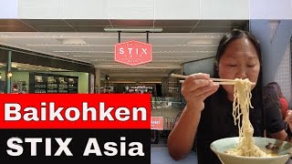 Baikohken  Stix Asia Waikiki Hawaii  Michelin Rated Ramen  Is It Worth It [upl. by Killarney]