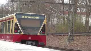 SBahn Berlin Züge der BR480 mit 6 Wagen in Hohen Neuendorf HD [upl. by Vitalis]