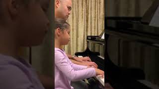 Handel Passacaglia  Arranged by N Sokolova  Piano Duet [upl. by Karilynn]