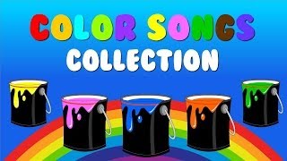 quotColor Songs Collection Vol 1quot  Learn Colors Sing Colors Nursery Rhymes [upl. by Fridlund]