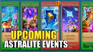 All New Upcoming Mystery Events And Astralite EventsAstra Season Lords mobile [upl. by Sunil]