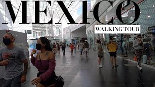 CANCUN  MEXICO  PLAZA LAS AMERICAS  WALKING TOUR [upl. by Lehcin213]