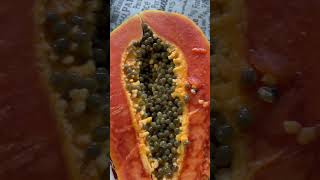 This papaya looks so good yummy healthy dessert shorts [upl. by Grand]