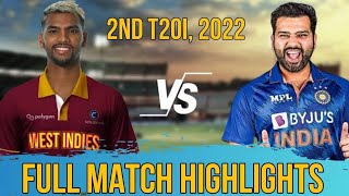 IND vs WI Highlights 2023  IND vs WI 1st T20 match highlights  Gameplay WCC3 indvswi indvswit20 [upl. by Ovatsug]