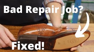 A Repair Job Gone Wrong  Restoring These JM Weston Oxfords [upl. by Amal]