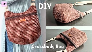 DIY Cute Crossbody Bag  DIY Crossbody Bag Tutorial [upl. by Baun544]