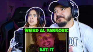 13 YearOld Reaction to Weird Al Yankovic  Eat It Official 4K Video  Daughter Reacts [upl. by Selig140]