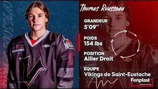 Espoirs LHJMQ Fenplast  Thomas Rousseau [upl. by Guinevere540]