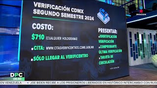 ¡Toma nota Estas son las fechas para la verificación en CDMX y Edomex  DPC con Nacho Lozano [upl. by Ailongam]